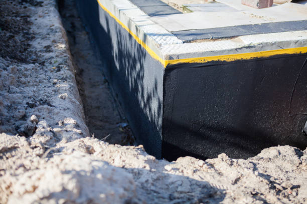 Professional Waterproofing technician working in Folcroft, PA